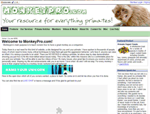 Tablet Screenshot of monkeypro.com