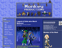 Tablet Screenshot of monkeypro.net